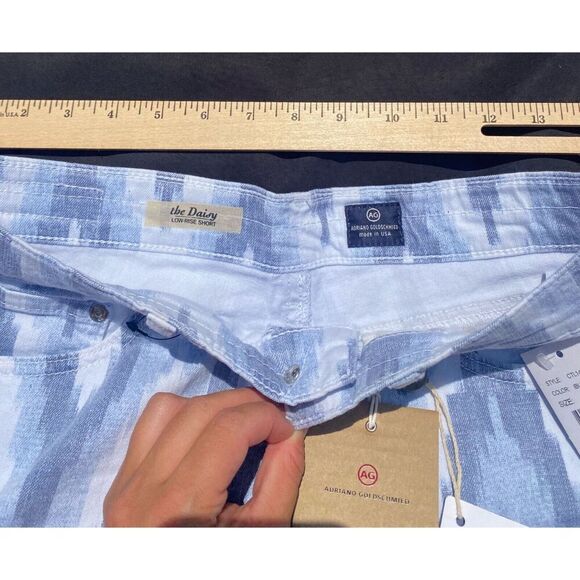 AG Adriano Goldschmied The Daisy Denim‎ Shorts Size 27 - Picture 4 of 5